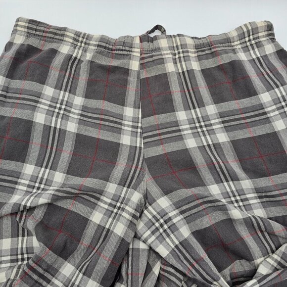 Men's Grey Plaid Pajama Pants, XXL, Drawstring, Old Navy - Picture 7 of 11